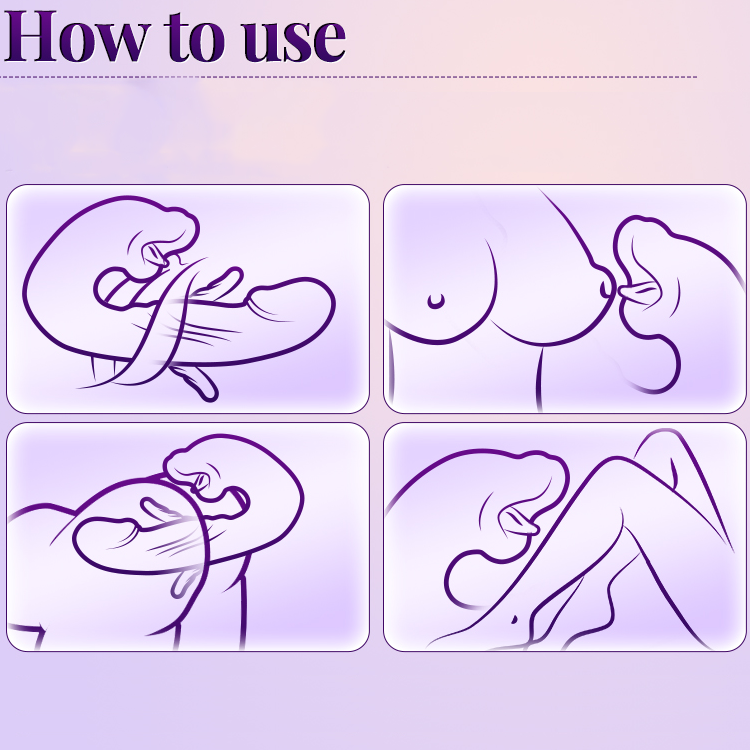 ZazaVibe™ Savannah – Biting Mouth Tongue Clitoral Stimulator Tapping Rabbit Vibrator With 7 Flapping & Vibrating & Licking, image 13